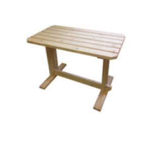 Деревянный стол для бани (1,3 м)