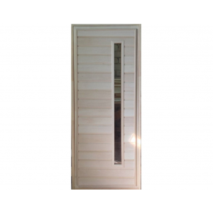 Дверь со стеклом (узкое) ДО-1 "А" высота 1,8 м