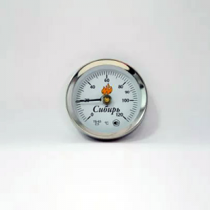 Биметалический термометр для печей БВ (ТБП63/50/Т (до 500С))